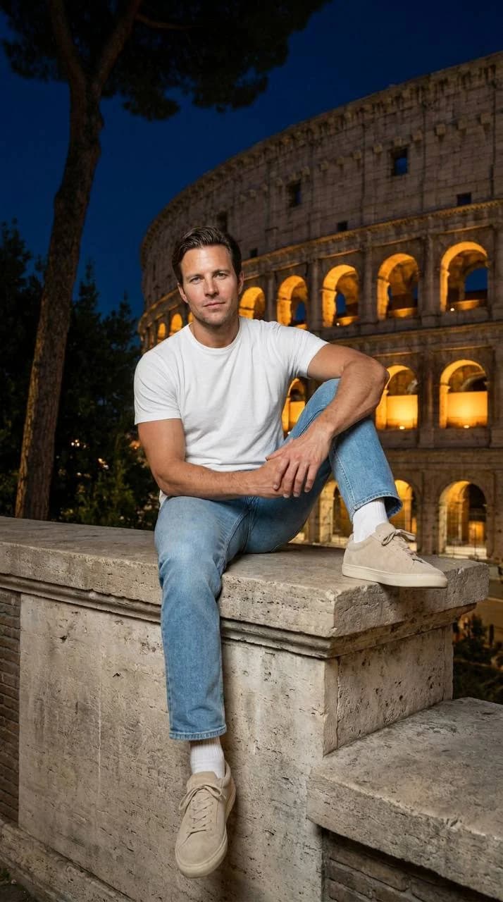Golden Colosseum Parapet