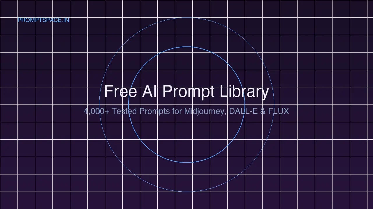 مكتبة مجانية لأوامر الذكاء الاصطناعي: أكثر من 4000 أمر مجرب لـ Midjourney وDALL-E وFLUX (2026)