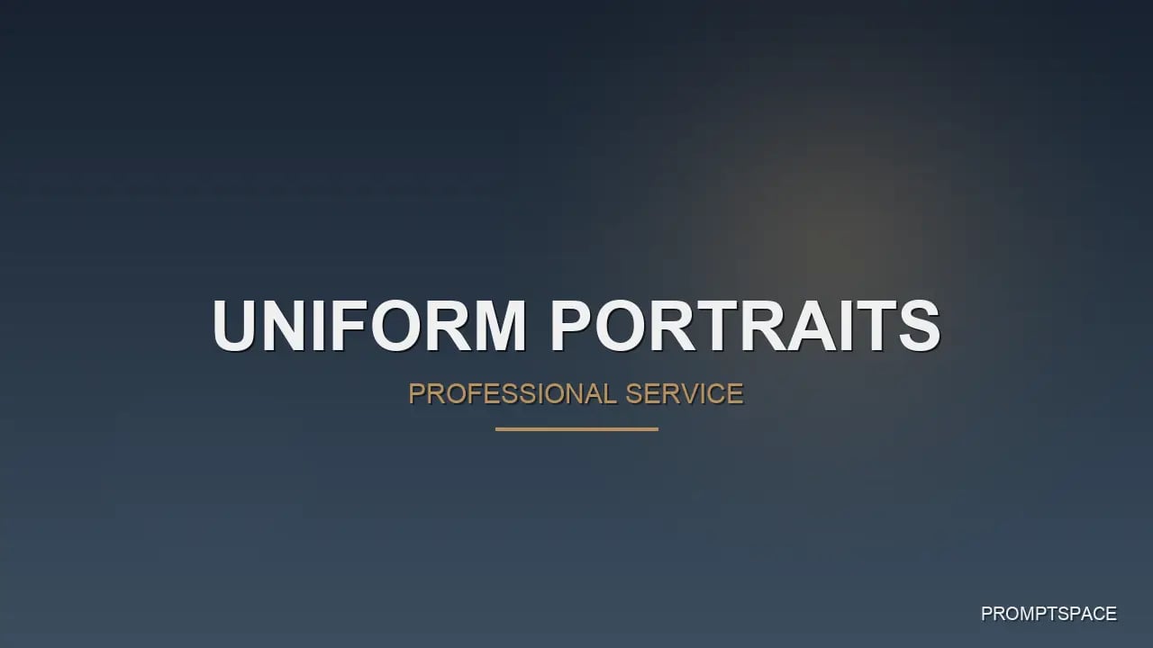 AI Uniform Portrait Prompts: 30 Prompts for Police, Military & First Responders (2026)