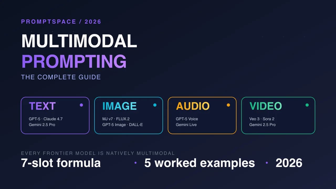Multimodal Prompting: The Complete Guide for 2026
