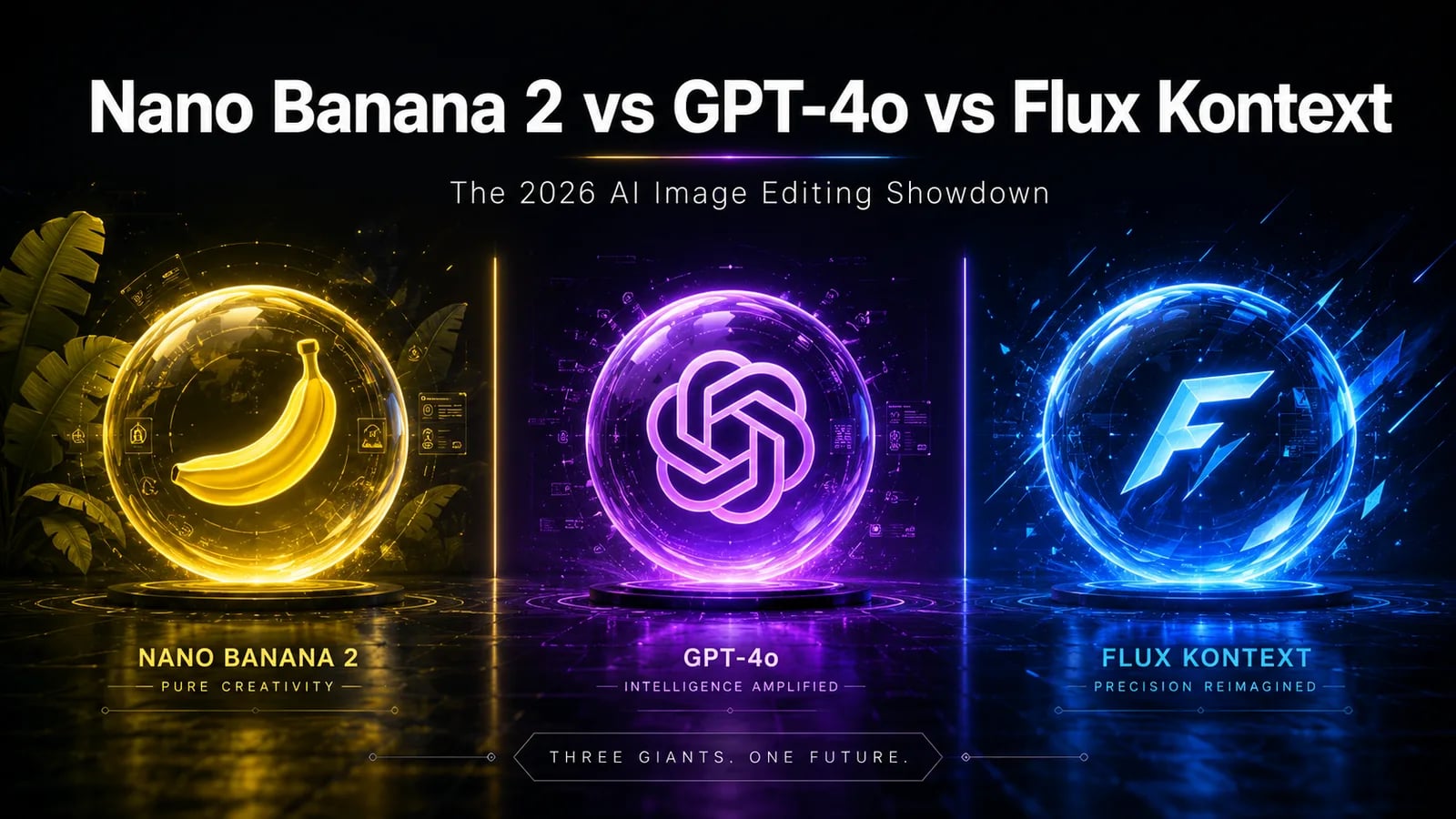 Nano Banana 2 vs GPT-4o vs Flux Kontext: La batalla de edición de imágenes AI 2026