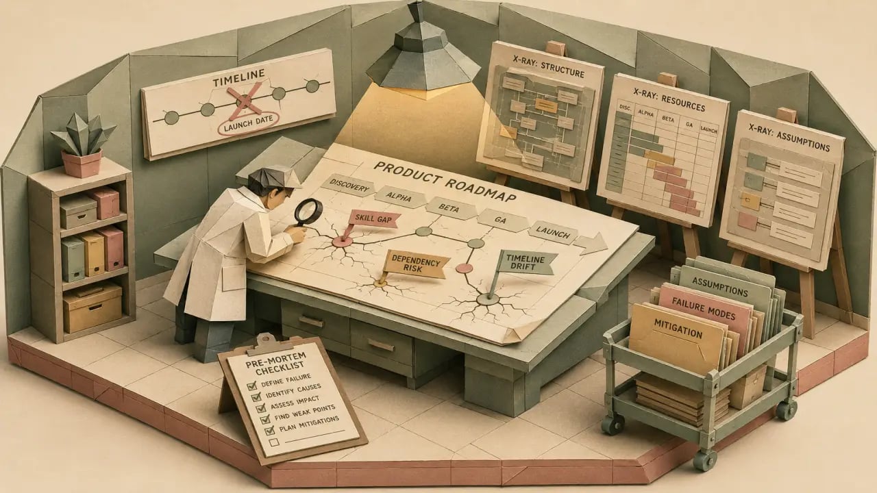 Pre Mortem Skills Stress Test Product Roadmaps — Guía Completa 2026